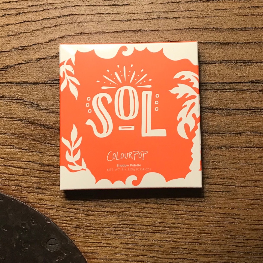 Colourpop✨Sol Eyeshadow Palette - NEW!